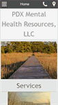 Mobile Screenshot of pdxmentalhealth.com